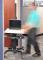 Ergotron  WorkFit-C Single LD Sit-Stand Workstation