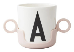 Design Letters Handtag till Mugg (Rosa)