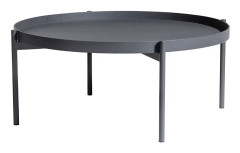 Saltö Lounge Table Large Charcoal Grey