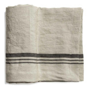 Top Drawer Duk LORRY i linné, stripe, Sage