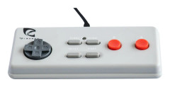 PIRANHA Controller 3M For Nintendo NES - Gamepad - Kompatibel med Nintendo NES