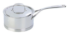 DEMEYERE - Atlantis 7 - Kastrull med lock - 20 cm, Kapacitet: 3,0 l, 18/10 rostfritt stål, Silver