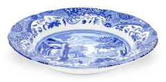 Blue Italian Sopptallrik, 23cm - Spode