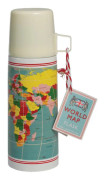 Thermos Vintage World Map