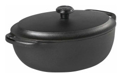 Skeppshult Gryta oval 6 liter Med Järnlock