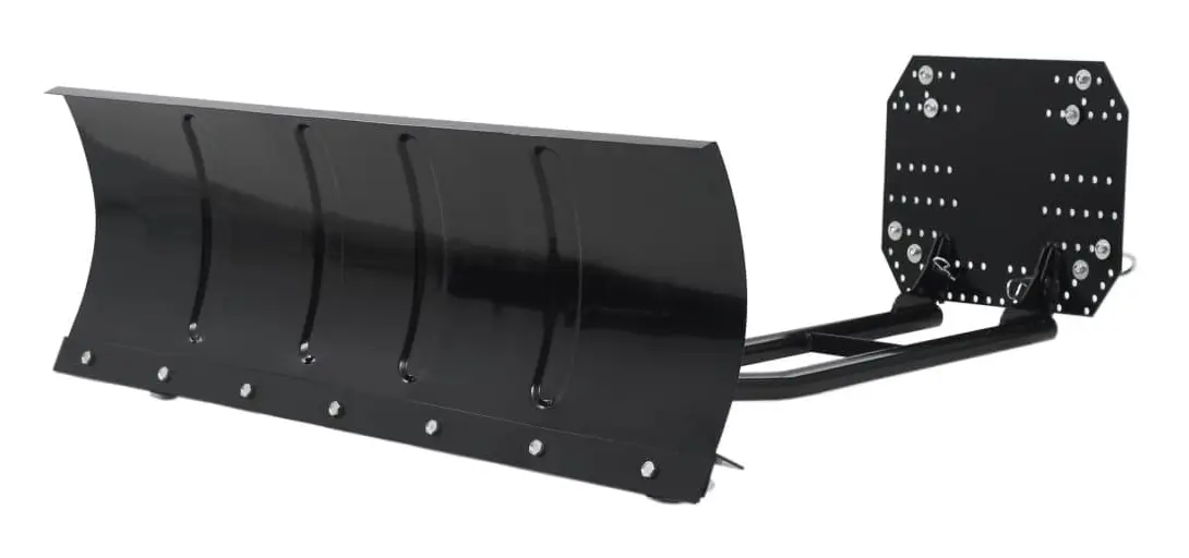vidaXL Snöplog för ATV 120x38 cm svart