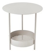 Salsa Pedestal Table Clay Grey A5