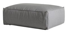 Skargaarden - Asker Sofa Ottoman, Beige Taupe Sunbrella Sling - Utomhuspallar & puffar - Martin dos Santos - Grå