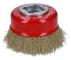 Bosch X Lock Crimped Brass Wire Cup Brush