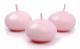 Flytljus, rosa, 4 cm, 50-pack