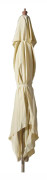Cinas Alezio Parasoll kvadrat 3x3m offwhite