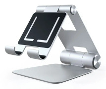 Satechi R1 Aluminum Hinge Holder Foldable Stand Silver