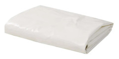 vidaXL Presenning 650 g/m² 4x5 m vit