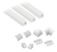 Kabelkanal Kit 22x22mm 3x Kabelkanal/Tillbehör 1.0m