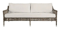 Artwood Utomhus Soffa Konstrotting Santa Monica 3-sits inkl. Dynor