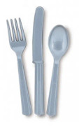 Bestick silver 18-pack