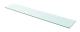 vidaXL Hyllplan glas genomskinlig 110x20 cm