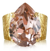 Ring "Classic Drop Ring Guld - Vintage Rose" Caroline Svedbom
