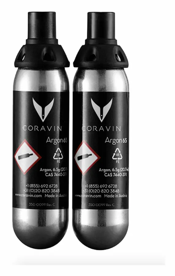 Gaskapslar till Coravin 2p