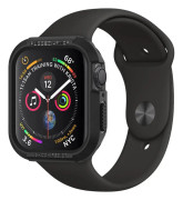 Spigen - Apple Watch 44mm Case Rugged Armor Black