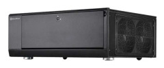 SilverStone Grandia GD10 - desktop - ATX - Chassi - Desktop Modell - Svart