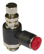 Norgren Vinkelkoppling C0K510405 Yttergänga: M5 Rör-Ø: 4 mm 1 st