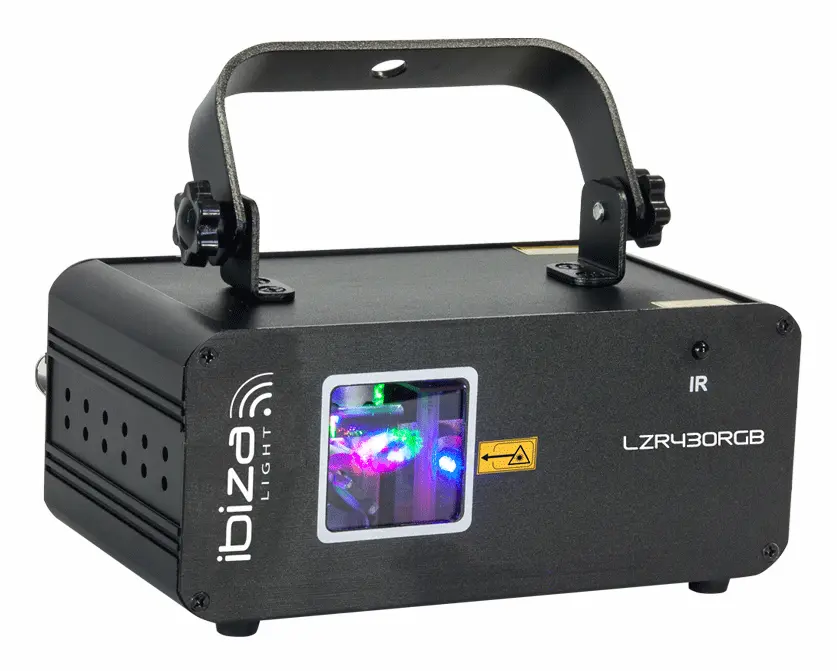 Ibiza LZR 430 RGB laserljus
