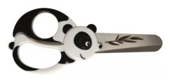 Barnsax med djurmotiv, L: 13 cm, Panda, 1st.