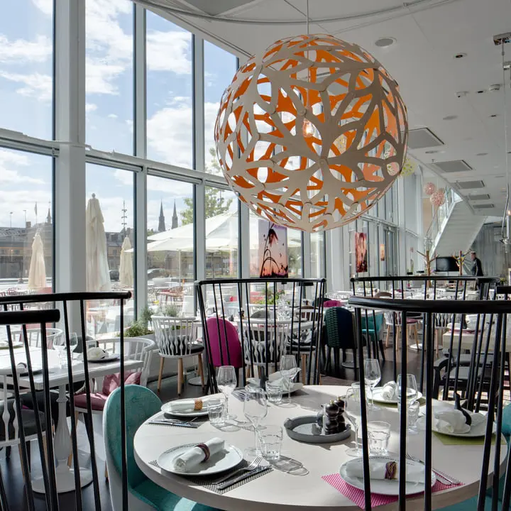 David trubridge - Floral pendant lamp