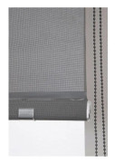 Rullgardin Screen, mörkgrå, extra hög