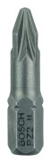 BITS 1/4 PZ2 EX HÅRD 25MM 3P BOSCH