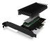 ICY BOX ARGB M.2 PCIe Adapter Card
