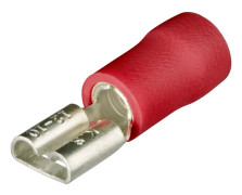 Knipex Flatstiftshylsa Röd 0,5-1,0mm² isolerad 100-pack