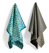 HAY Tea Towel Marker diamond kökshandduk 2-pack No 3