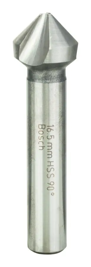  Bosch Konförsänkare HSS 3-skärs, DIN 335 D= 16,5 mm; M 8