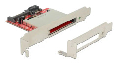  DeLOCK SATA-kortlässare för CFast-kort, low profile, 1xSATA 7+15-pin