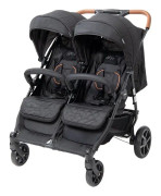Babytrold - OS2 Twin Pushchair - Black