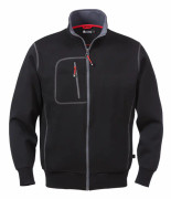 SWEATSHIRTJACKA 1747 DF SVART STL M | Beijerbygg Byggmaterial