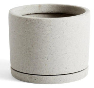 Hay - Flowerpot with coaster (cylindrical)