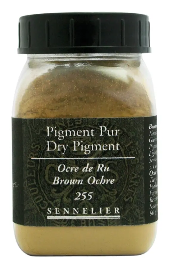 Pigment för färgskapande - 140 g burk - Bränd sienna