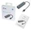 USB 3.0 Metal Passive HUB USB Hub - 4 porte - Grey