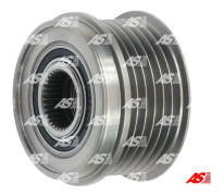Frihjulskoppling, generator As-pl AFP0016(V) - alfa romeo, fiat, lancia, opel, porsche - OE 99660315250, 99760315400