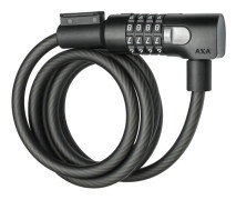 AXA Resolute C10-150 - Spirallås med kod - 150 cm - Svart