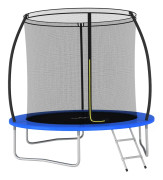 vidaXL Studsmatta rund 244x55 cm 100 kg
