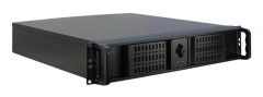 Inter-Tech IPC 2U-2098-SK - Chassi - Server (Rack) - Svart