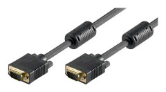Pro VGA FullHD Cable - Black - 0.8m