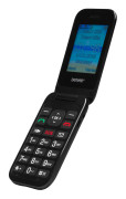 DENVER BAS-24200M - Feature-telefon - dual-SIM - microSD-kortplats - LCD-display - bakre kamera 0,08 MP