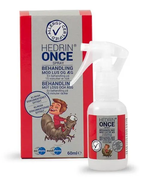 Hedrin Once Spray Gel 100 ml