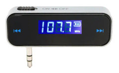 TG FM-sändare - LCD-display Svart