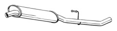 Mittenljuddämpare - citroën, fiat, peugeot - OE 1717Q5, 9456200080, 9456200180
